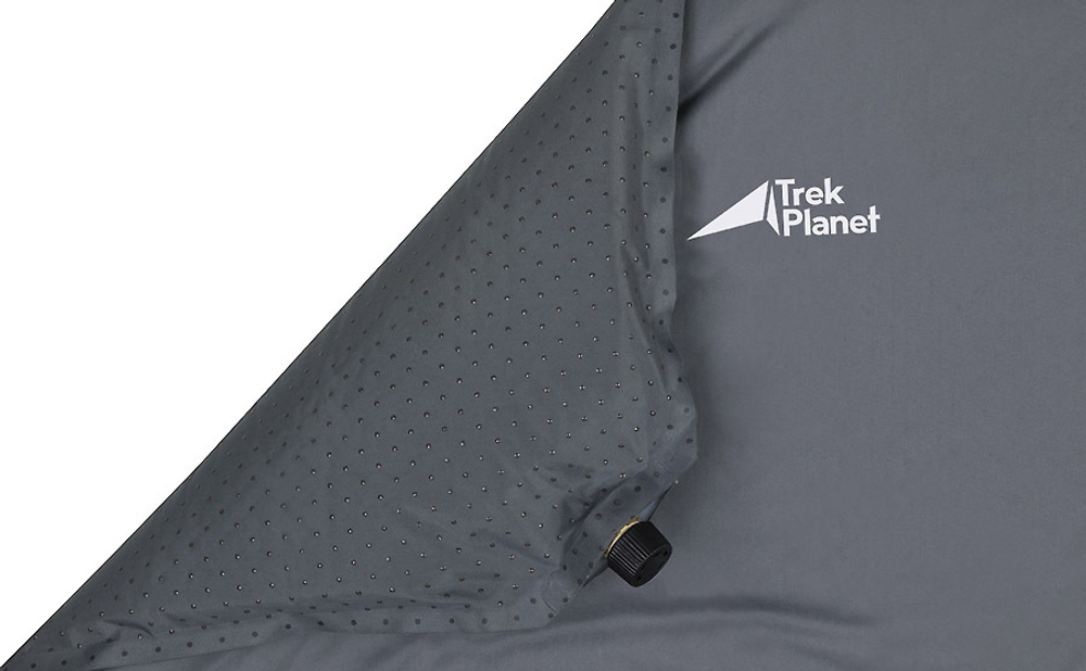 Коврик самонадувающийся Trek Planet Relax 70 double grey [70443]