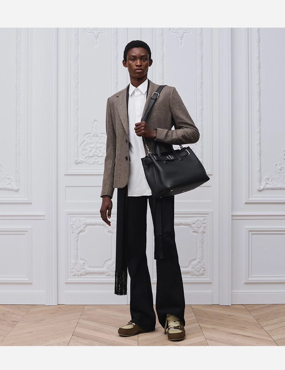 Сумка Dior Medium Normandie Tote Bag "Black Grained Calfskin"