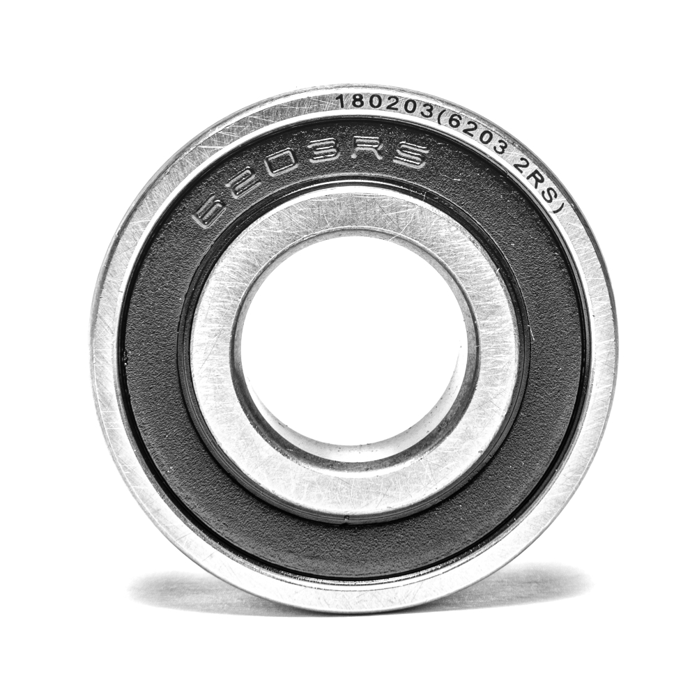 180203 (6203 2RS) Подшипник шариковый радиальный однорядный закрытый, 17х40х12 мм