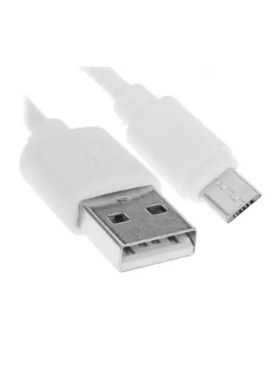 Кабель micro USB белый 1м