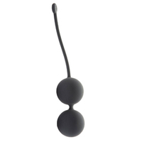 Черные вагинальные шарики 3,6см Fifty Shades of Grey Tighten and Tense Silicone Jiggle Balls