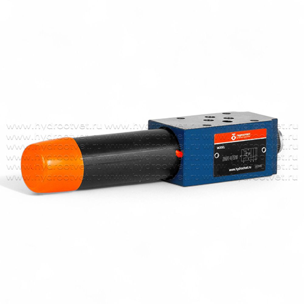 ZDR6DP2-4X/150YM - Редукционный клапан Ду 6 трехлинейный модульного монтажа с давлением регулировки до 150 бар, регулирует в канале P, обратный клапан - М = нет
