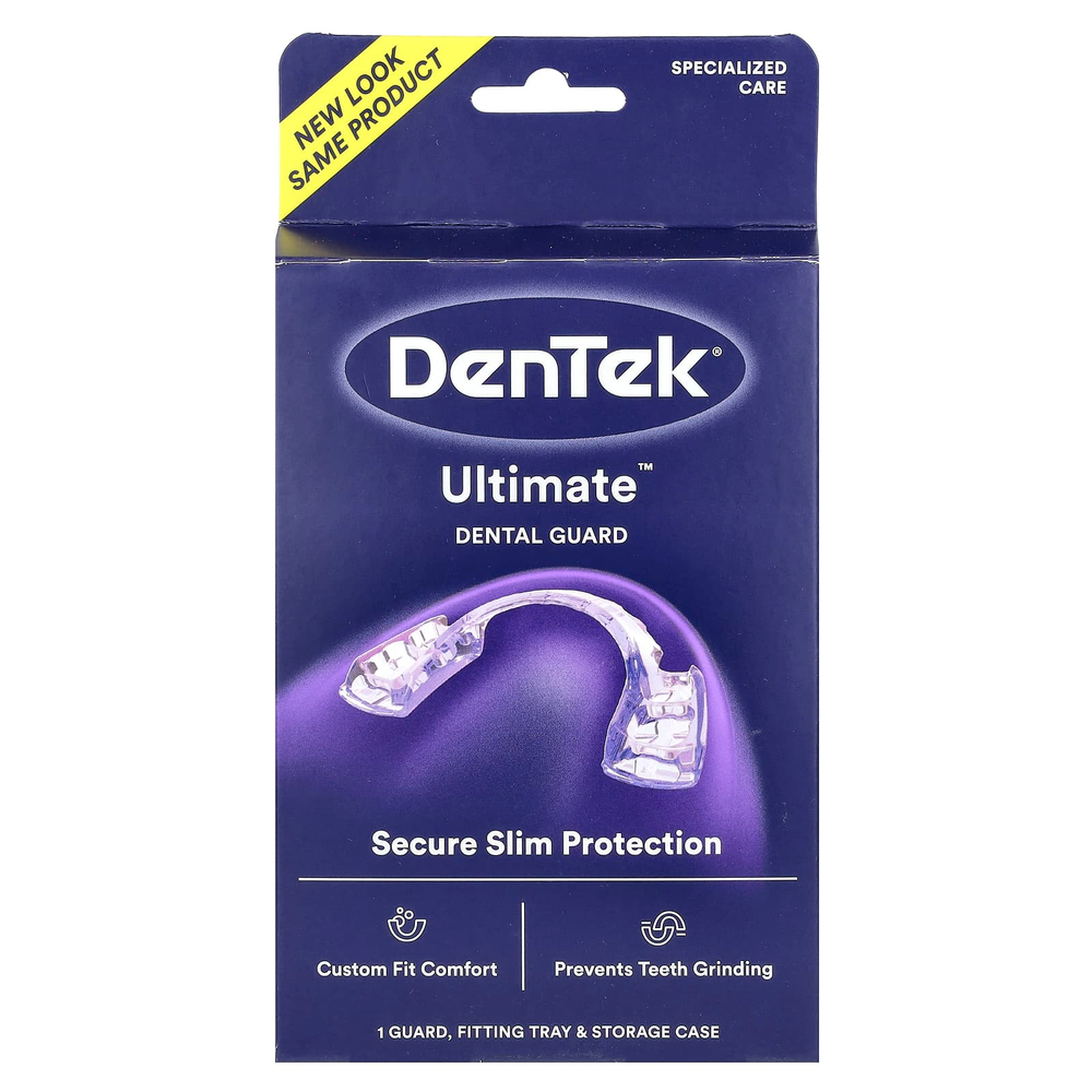 DenTek, Защитное ограждение Ultimate ™, 1 защитное приспособление + 1 футляр для хранения + 1 поднос для приспособления