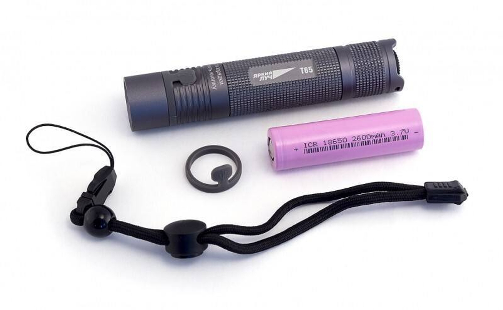 Фонарь ЯРКИЙ ЛУЧ T65 "ESCORT" CREE XM-L2 650лм