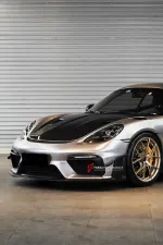 Передний бампер с губой в стиле GT4RS для Porsche 718 982 2016+ Порше