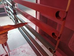 Услуги порошковой окраски металлических конструкций до 3-х метров - на заказ в Москве и области