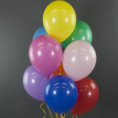 Облако из шаров Декоратор Микс 12"/30см 21 шар с гелием