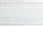 Радиатор биметаллический STOUT Space 500 - 4 секции (подключение боковое, цвет белый)