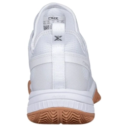 Мужские кроссовки для Padel NOX Nerbo - white/gum rubber