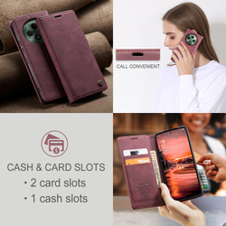 Чехол-книжка CaseMe Matte OPPO Reno 12F/12FS