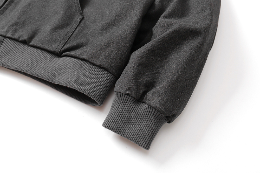 Куртка SHADOW CANVA HOOD COAT, серый-темный