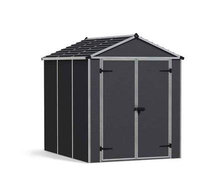 Сарай из поликарбоната Palram Rubicon 6x8 grey