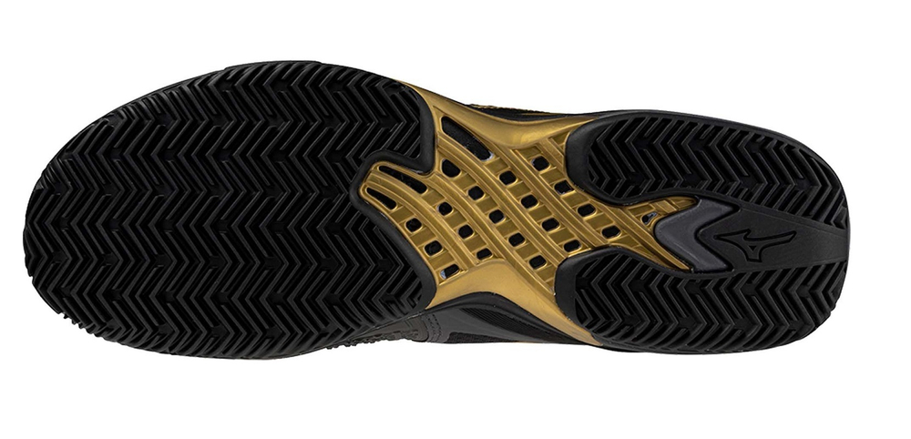 Мужские кроссовки теннисные Mizuno Wave Exceed Tour 6 CC 10TH - черный