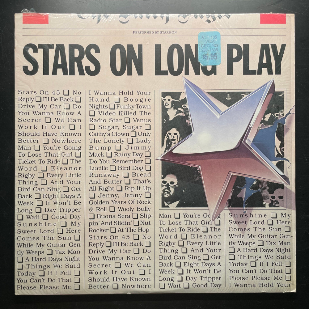 Stars On / Long Tall Ernie And The Shakers ‎– Stars On Long Play (США 1981г.)