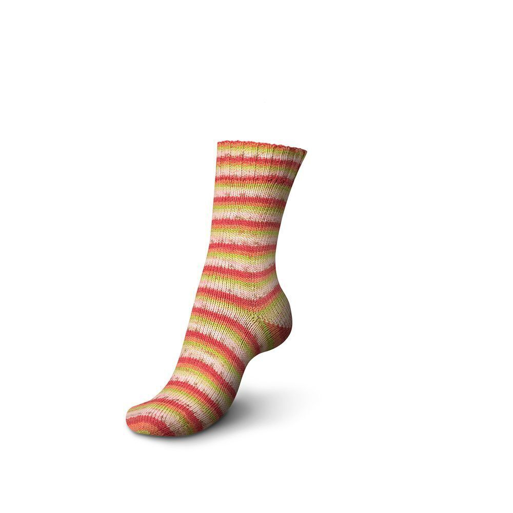 Пряжа Regia Cotton Color (02426/Яблоко), 72% хлопок, 18% полиамид, 10% полиэстер, 100г/420м