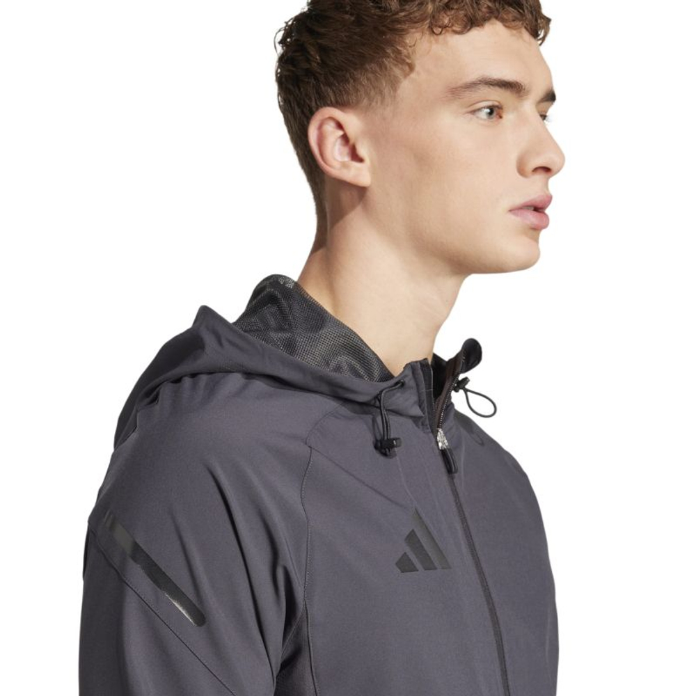 Мужская теннисная толстовка Adidas Tiro 25 Pro Vis Tech Travel - carbon