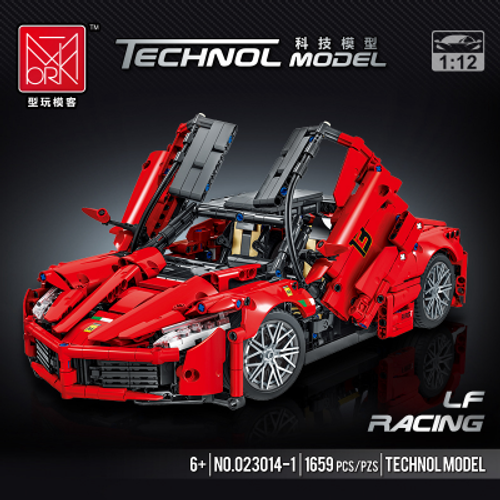 Конструктор MORK  "Ferrari LaFerrari" 1:12", 1659 ДЕТАЛЕЙ