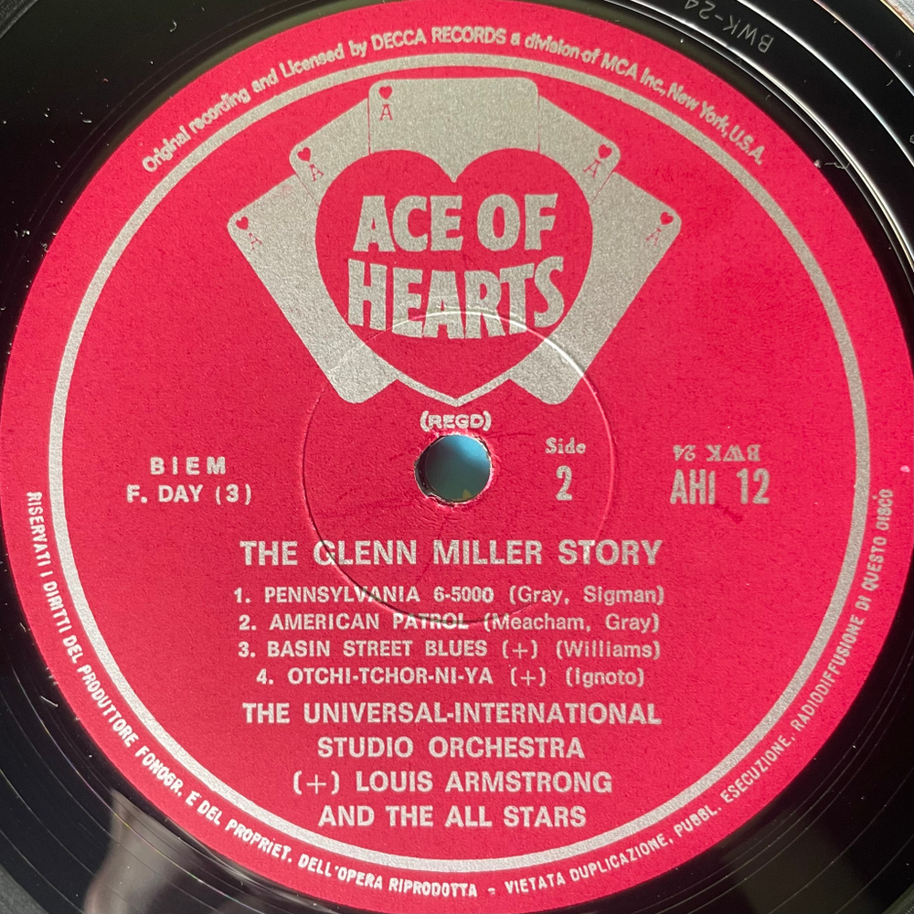 The Glenn Miller Story (Европа)