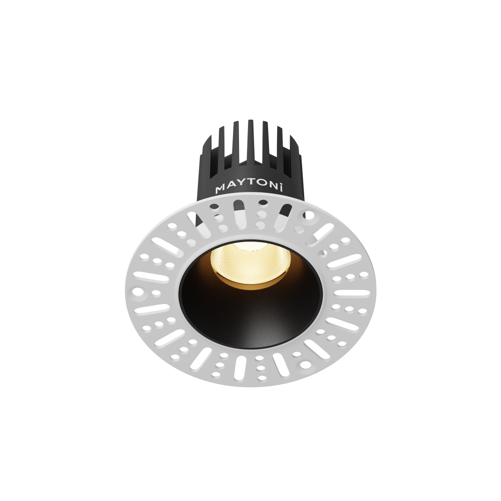 Встраиваемый светодиодный светильник Maytoni Dip DL119-10W-2.7K-TRS-B