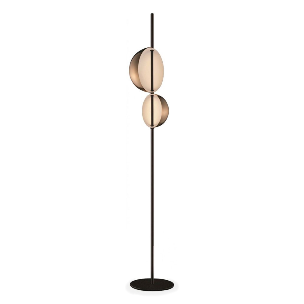 Floor design lamp Superluna by Oluce