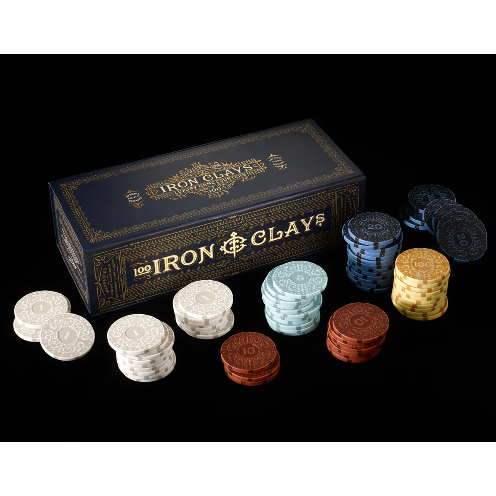 Набор фишек Iron Clays 100. Предзаказ