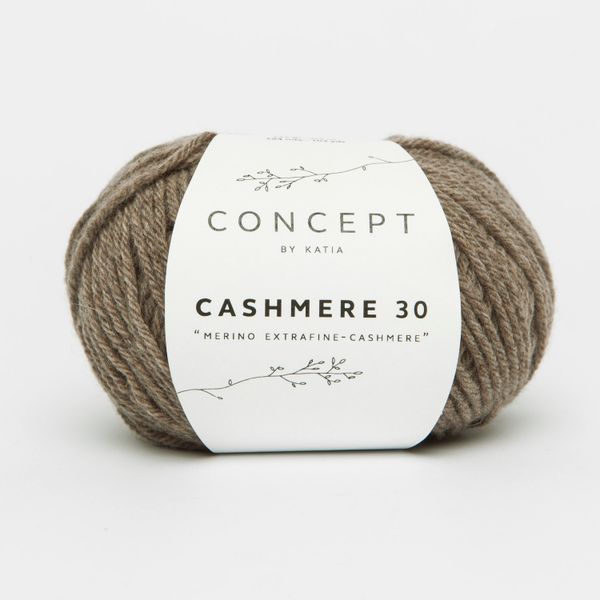 Пряжа Katia (Катя) Cashmere 30 / уп.20 мот. по 25 г, 94 м, 979.202