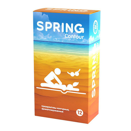 Контурные презервативы Spring Contour 12шт