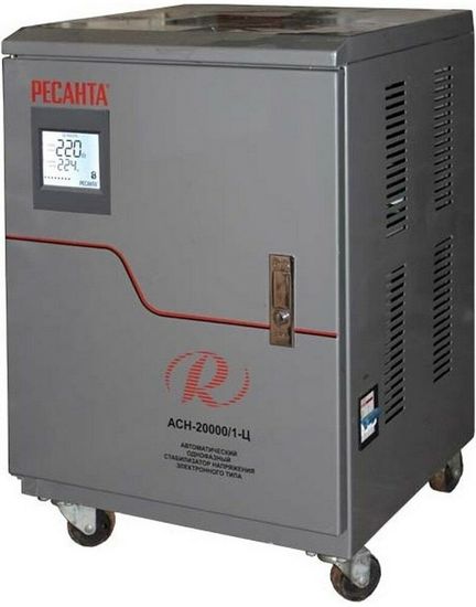 Стабилизатор напряжения РЕСАНТА АСН 20000 1-Ц