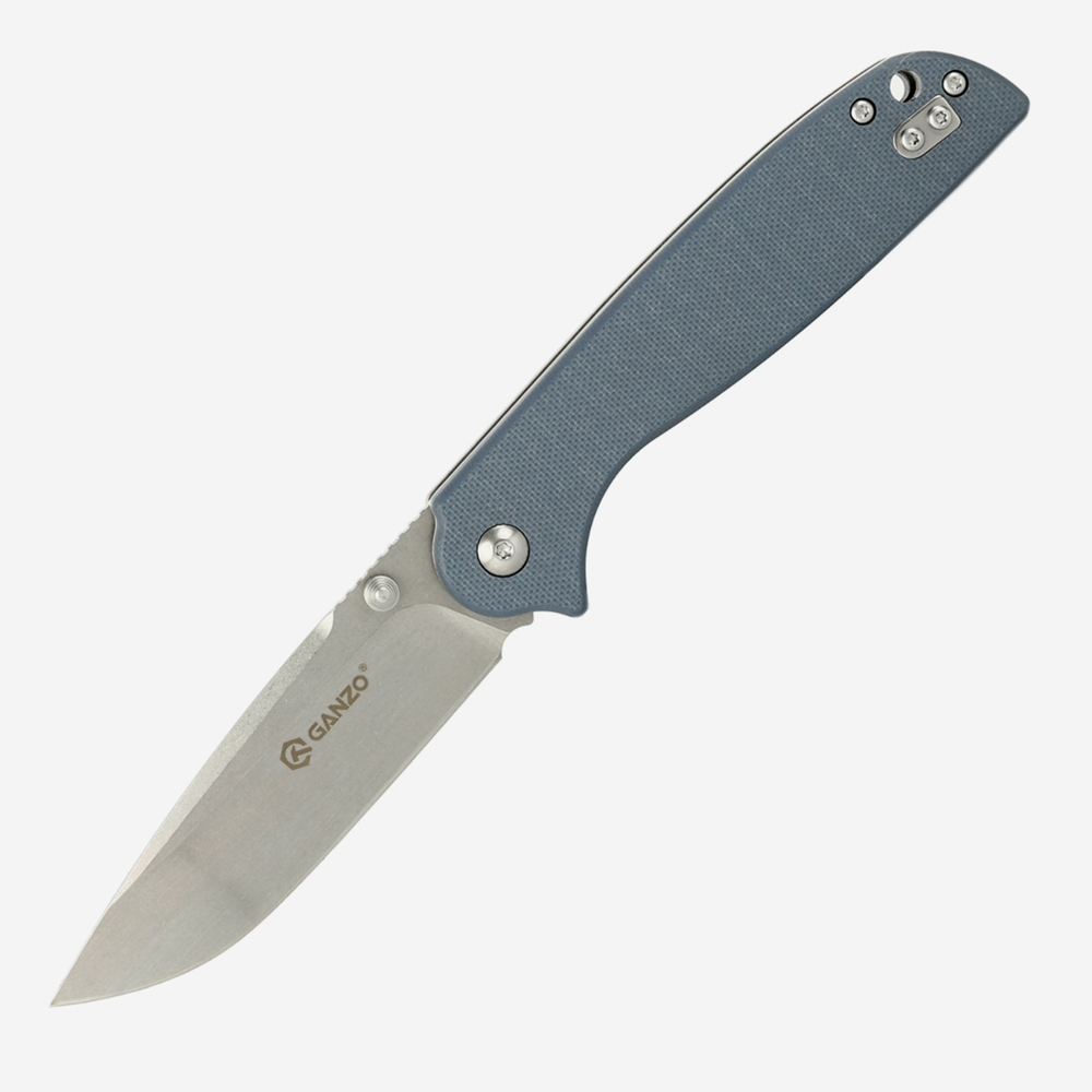 Нож складной туристический Ganzo G6803-GY серый