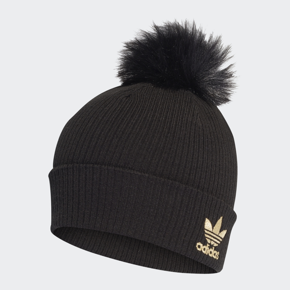 Шапка adidas Originals W FUR POM BEANI