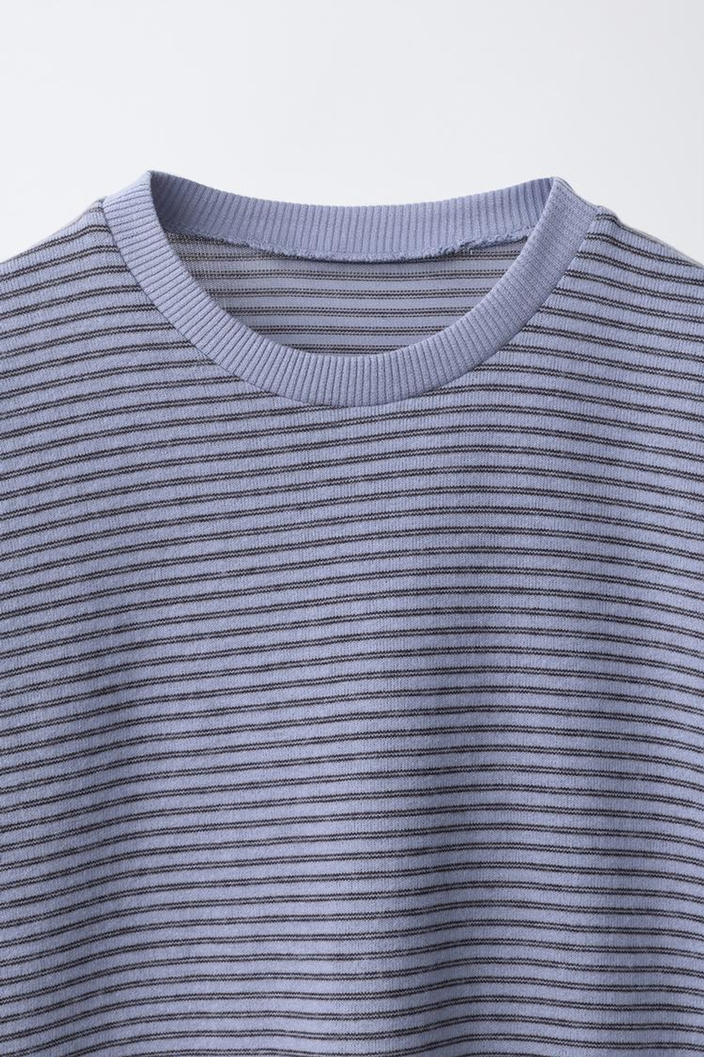 ZARA ПИЖАМА В ПОЛОСКУ, СЕРО-СИНИЙ