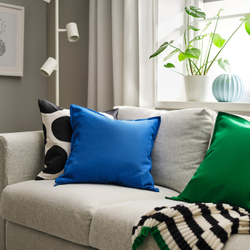 IKEA GURLI  (ИКЕА ГУРЛИ)  -  Наволочка декоративная - ярко-синий 50x50 см