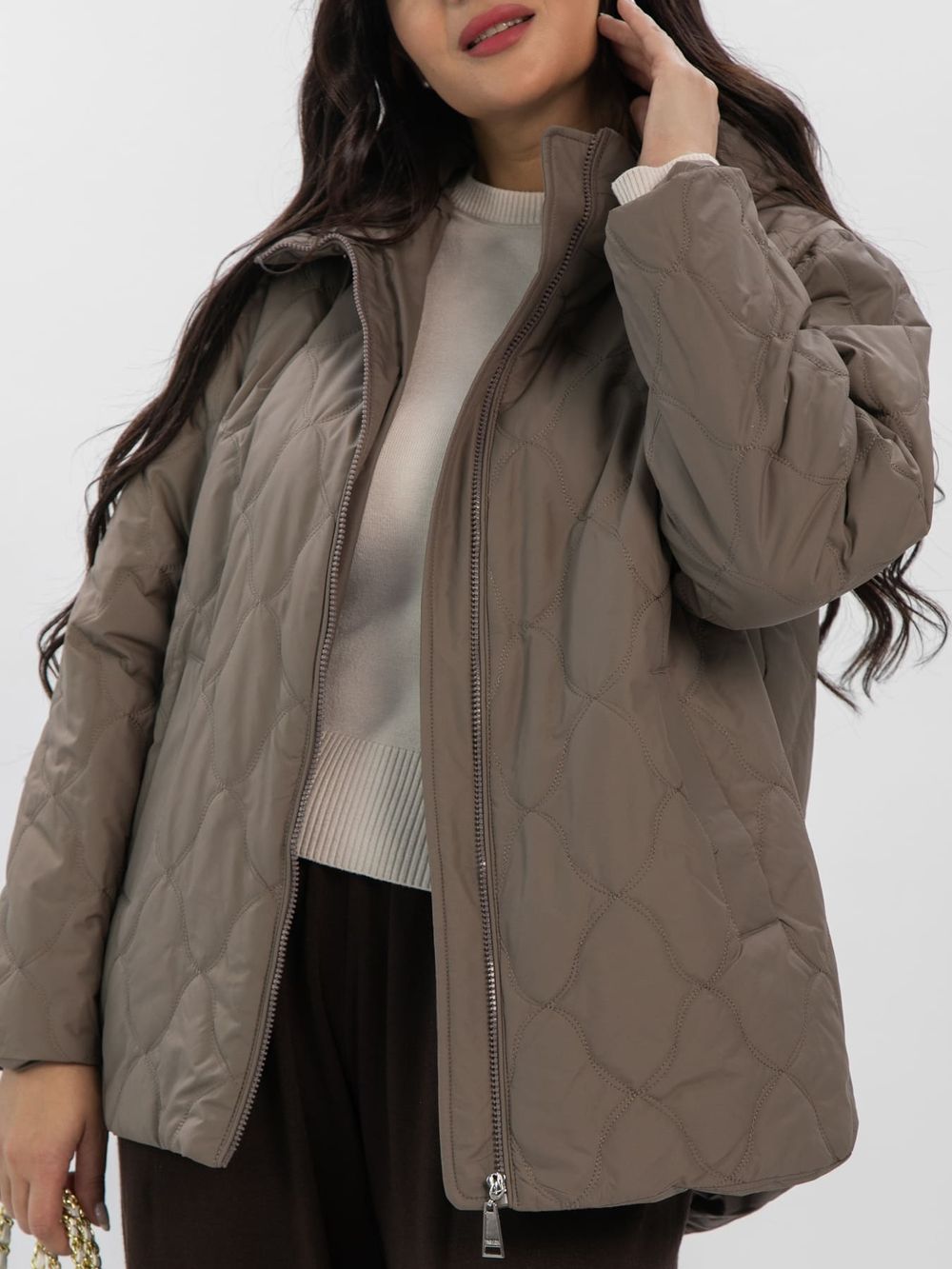 Куртка Милли (кофе с молоком) Б16355-4М LT Collection