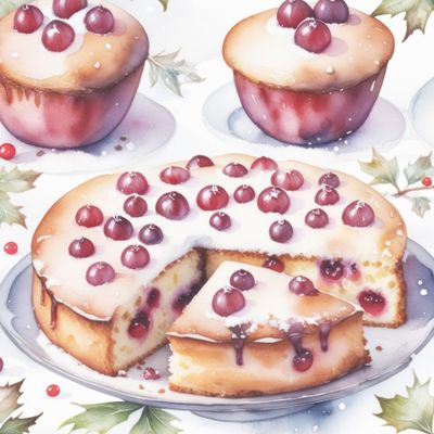 Зимняя выпечка с крыжовником