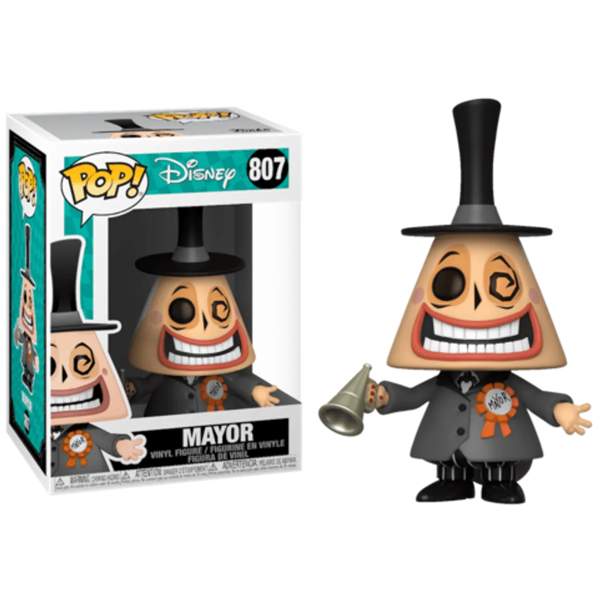Funko POP! Disney. The Nightmare Before Christmas: Mayor (Exc) (807)