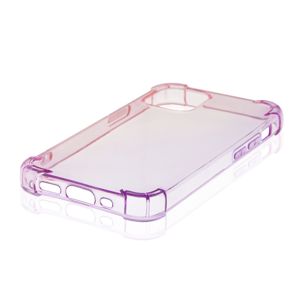Чехол ROSCO для Apple iPhone 12 mini оптом (арт. IP12MINI-HARD-TPU-PINK-PURPLE)