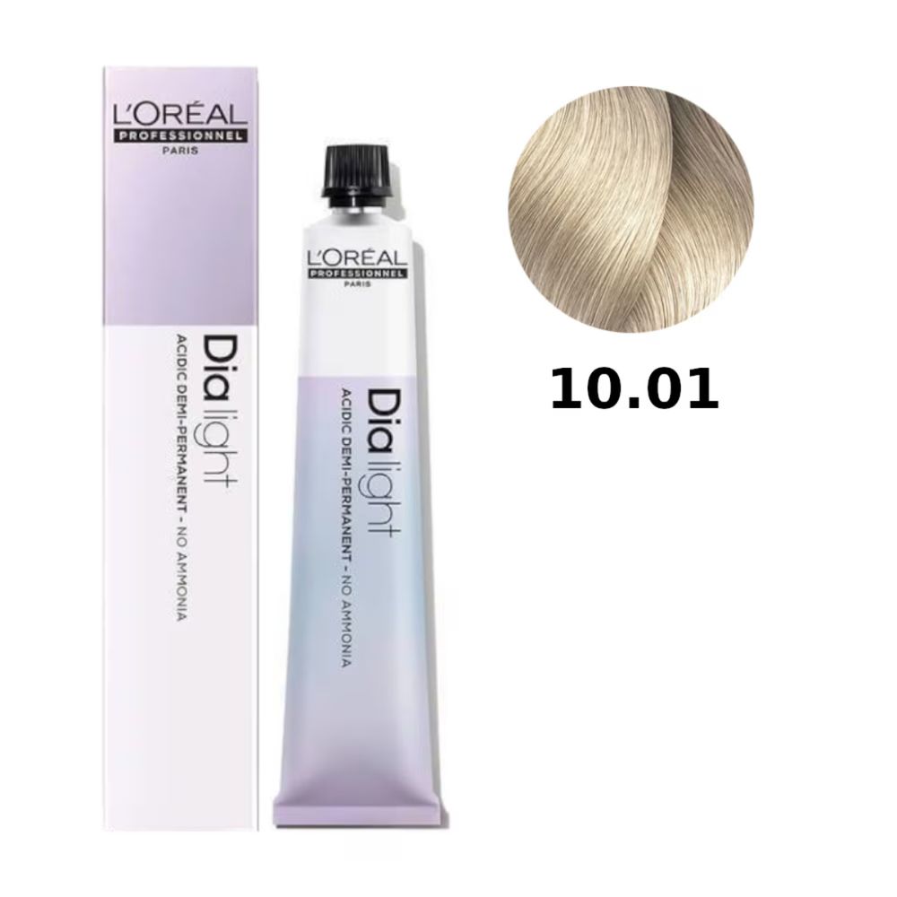 L'Oreal Professionnel Dia Light 10.01 очень-очень светлый блондин натуральный пепельный 50мл