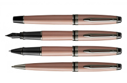 Ручка- роллер WatermanExpert Rose Gold F BLK в подарочной упаковке