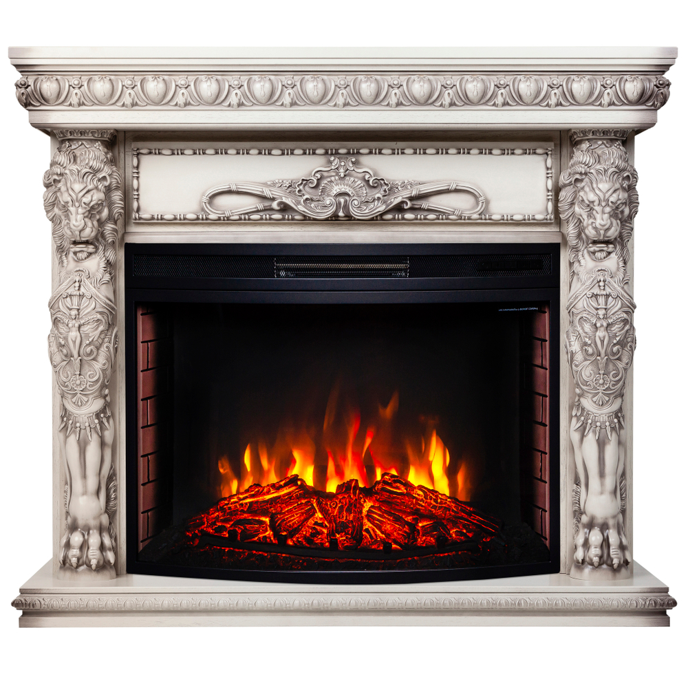 Каминокомплект Real Flame Romano 33 WT с очагом Firespace 33