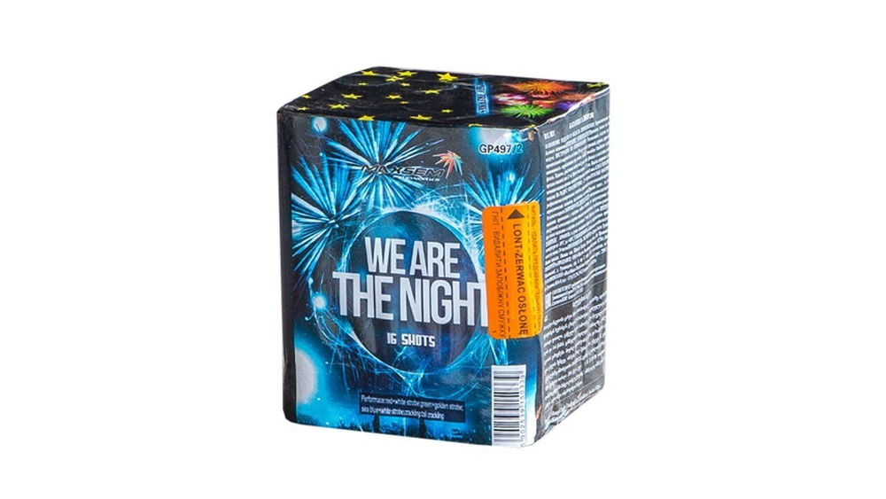 GP497-2 We Are The Night 4 эффекта (16 залпов, калибр 0,8)