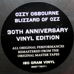Ozzy Osbourne / Blizzard Of Ozz (LP)