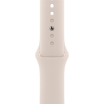 Умные часы Apple Watch SE (2022) GPS, 40mm, Aluminium Case with Sport Band M/L, Starlight (Сияющая звезда)