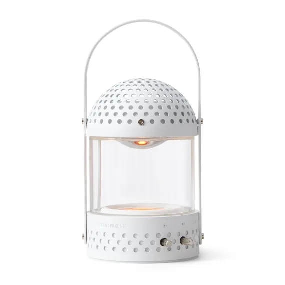 Transparent Transparent Light Speaker White