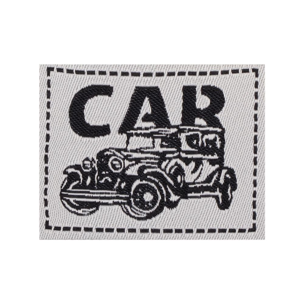 Нашивка полиэстер, 10 шт, 01-6 car 3.5х4.5 см, Gamma HNP-1