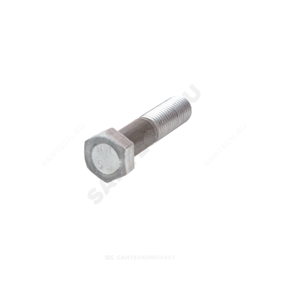 Болт стальной М16х65 к.п. 5.8 шестигранный вес DIN 931 (ГОСТ 7798-70)