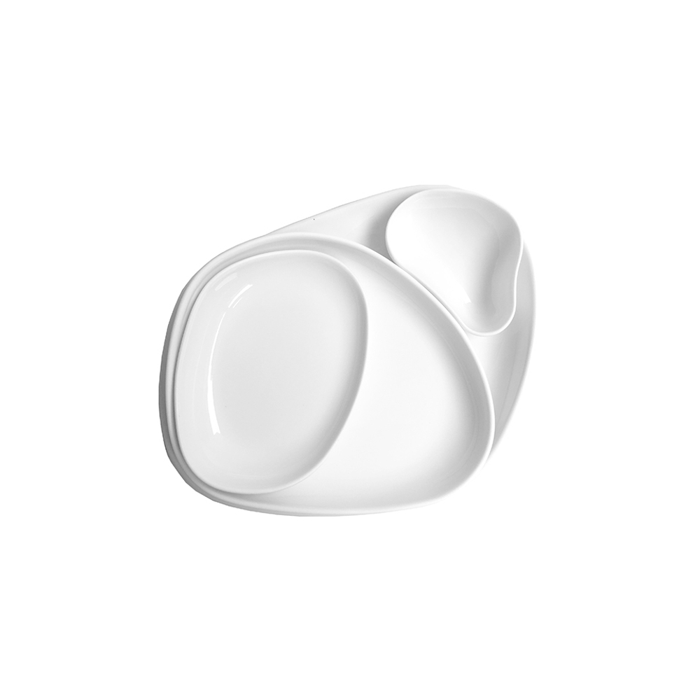 Набор из 4 тарелок Cookplay Yayoi White 11005C
