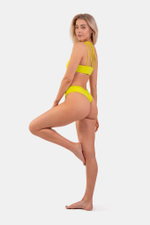 Топ ONE SHOULDER BANDEAU BIKINI TOP 448 Лайм