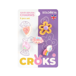 Solomeya Set of charms for hair brush набор украшений для расчески