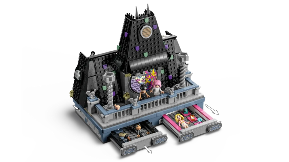Конструктор LEGO Wednesday 76781 Комната Уэнздей и Энид