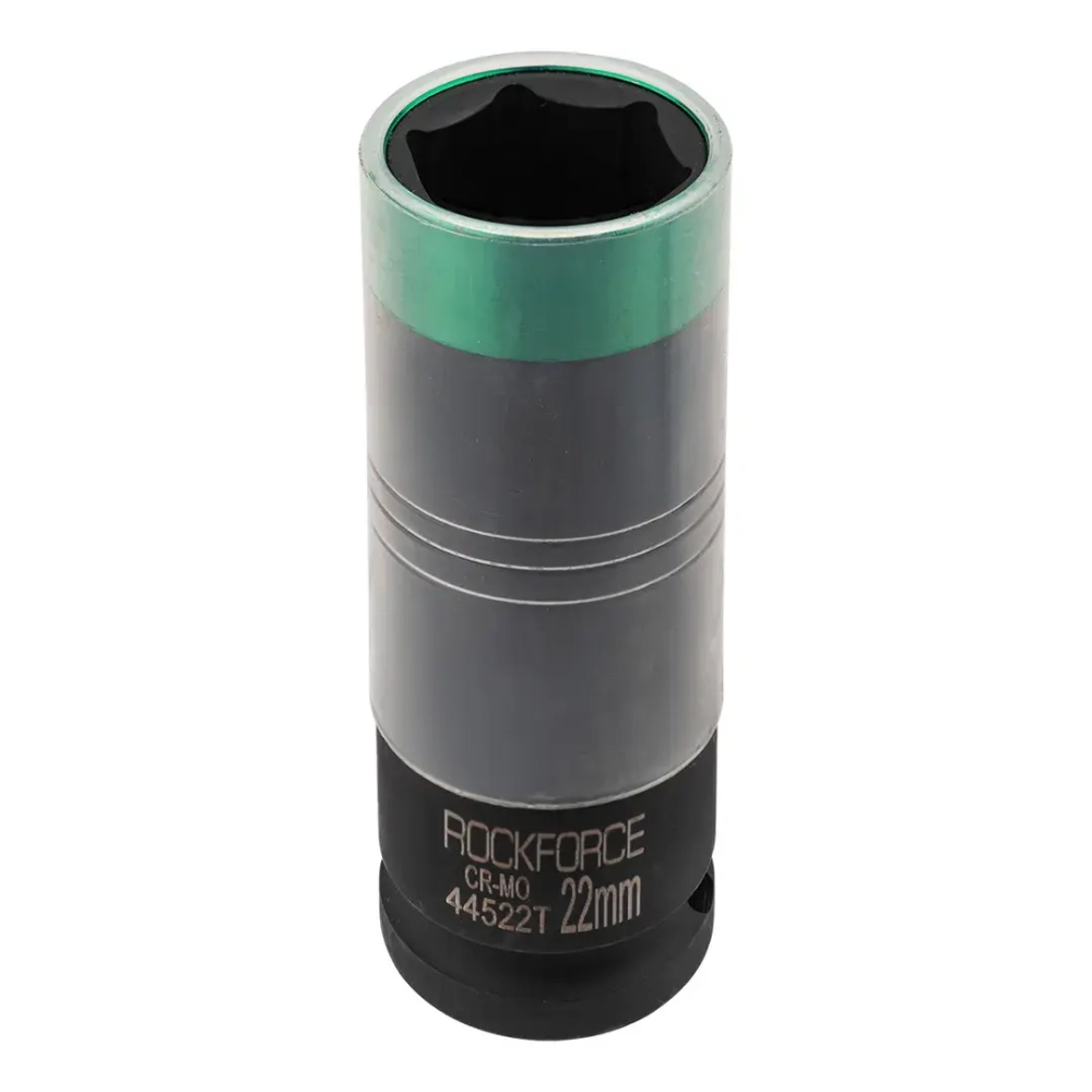 Головка ударная глубокая тонкостенная 1/2'', 22мм RockFORCE RF-44522T